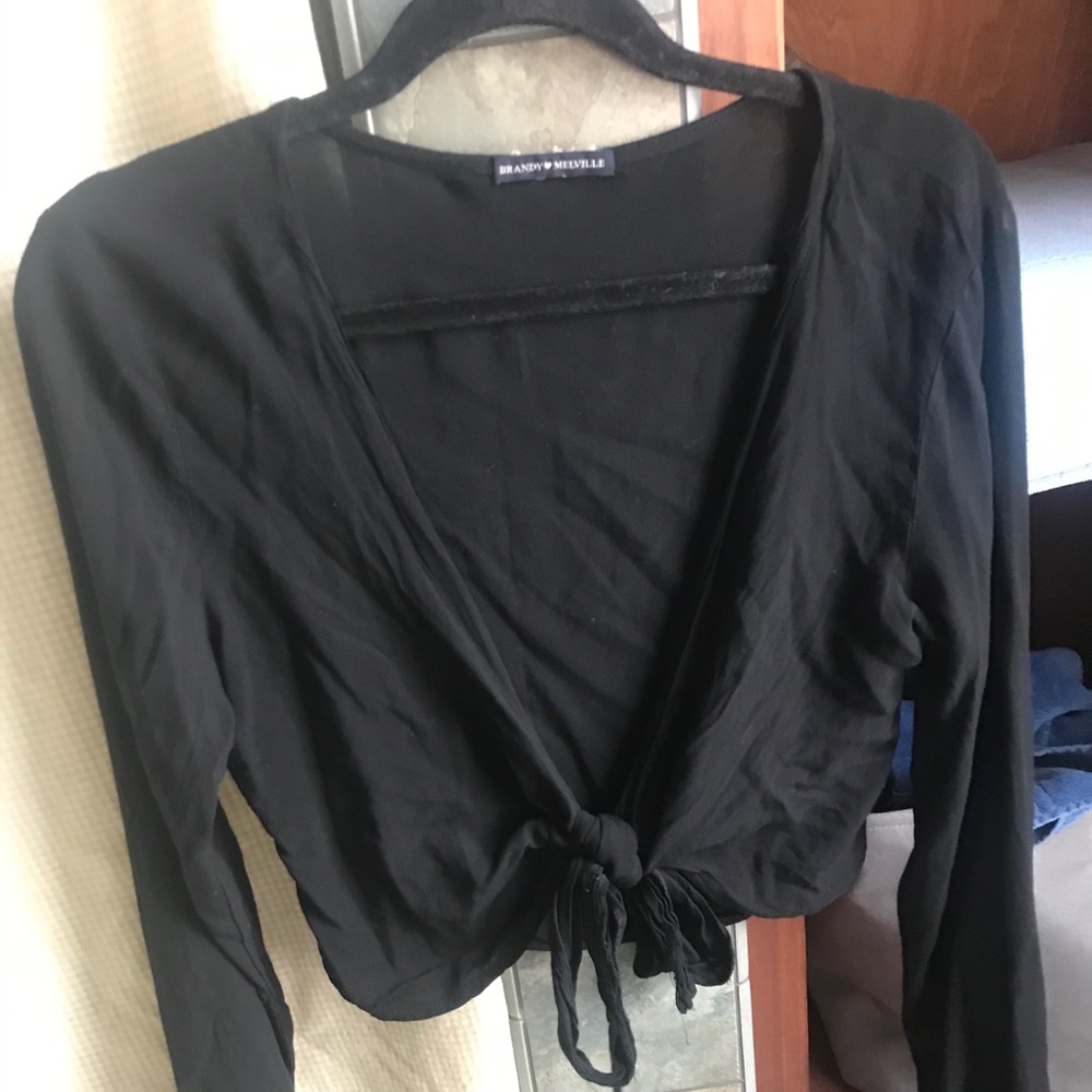 Brandy Melville Coco Wrap Top